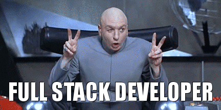 Dr. Evil doing air quotes with the caption 